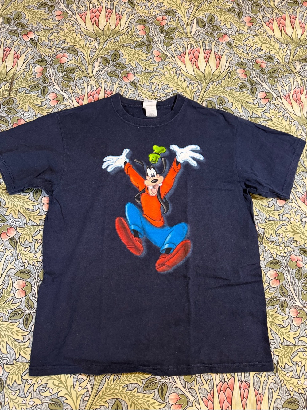 Disney Goofy Graphic Tee for Men’s - Navy Size L/G - Picture 1 of 8